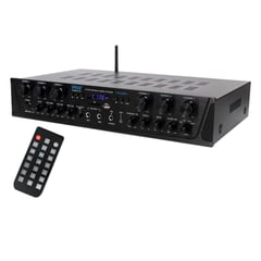 PYLE - Receiver Amplificador Bluetooth Hasta 12 Parlantes