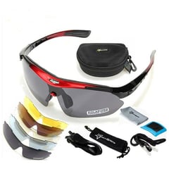 ROCKBROS - Lentes polarizado ciclismo 5 micas 12 piezas uv400