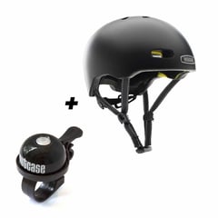 NUTCASE - CASCO STREET ONYX SOLID SATIN MIPS S