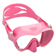 CRESSI - MASCARA DE BUCEO F1 FRAMELESS - ROSA