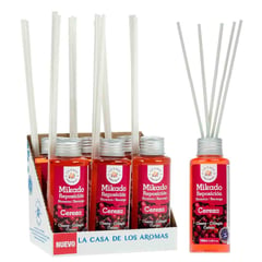 GENERICO - Pack 6 Ambientador Mikado Cereza 100ml - La Casa de los Aromas