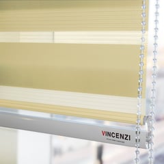 VINCENZI - Cortina Roller Duo Beige 180x240cm