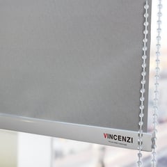 VINCENZI - Cortina Blackout Gris 140x230cm