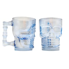 MOGA - Vasos cerveceros set 2 piezas shop 540ml calavera