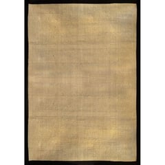 BAZHARS - Alfombra Jute Bab Black 140X200.