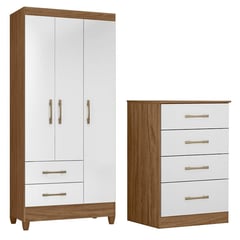 ROCH LTDA - Combo closet m-803 comoda m-914