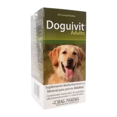 DRAG PHARMA - Doguivit Adulto Suplemento Multivitaminico Perro , 30 Comp