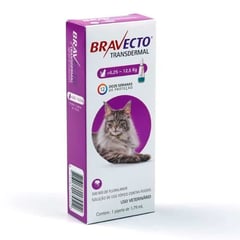 BRAVECTO - Antiparasitario Gato 6.25 a 12.5Kg, 3 Meses