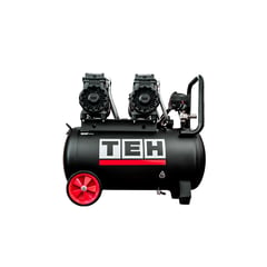 TEH - Compresor Silencioso 50 Litros 4 HP 3000W TEHTOOLS