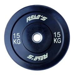 ROLOS - Disco olímpico bumper 15 kg