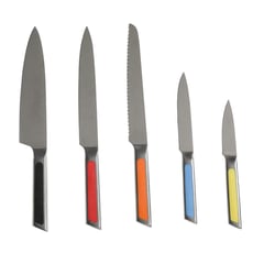 SIMPLE COOK - Set de cuchillos Alpes 5 pzs