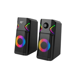 HAVIT - Parlantes Gamer Gamenote SK201 RGB 2.1 Jack 3.5mm