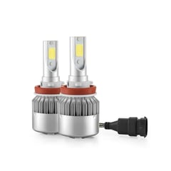 GENERICO - Kit Luces Led H11 Turbo Led H8 H9 H11 Ampolletas Auto Led C6