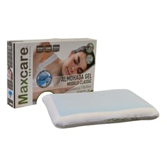 MAXCARE - Almohada Viscoelastica Gel Bamboo 63X40x10