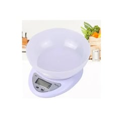 ESHOPANGIE - Balanza Pesa Digital De Cocina Hasta 1g-5kg Alta Precisión