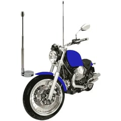 GENERICO - Antena De Seguridad Corta Hilo Curado Para Motos