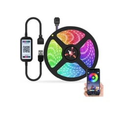 GENERICO - Tira Led 5050 Rgb Bluetooth Usb App 2 Metros