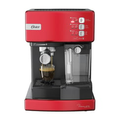 OSTER - Cafetera automática de espresso roja Oster® PrimaLatte™ BVSTEM6603R