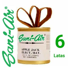 GENERICO - PACK 6 LATAS SANI AIR AROMATICAS AMBIENTALES ORIGINALES