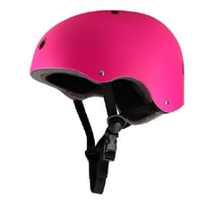 ON WHEELS - Casco Urbano Con Luz Color Rosado Talla M