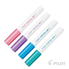 PILOT - PINTOR SET COLORES METALIZADOS PUNTA FINA