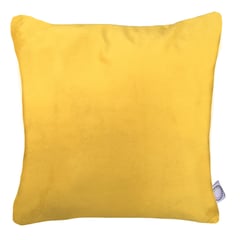 ELIZABETH PEPER - FUNDA COJIN DECORATIVO DISEÑO AMARILLO 45X45