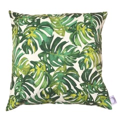 ELIZABETH PEPER - FUNDA COJIN DECORATIVO DISEÑO PLANTAS VERDES 45X45