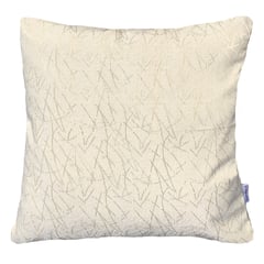 ELIZABETH PEPER - FUNDA COJIN DECORATIVO DISEÑO TEXTURA CREMA 45X45