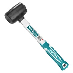 TOTAL TOOLS - Combo Martillo Mazo De Goma 16oz