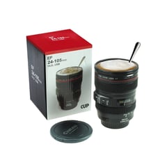 GENERICO - Tazón Taza Mug Vaso Con Forma De Lente Cámara Fotográfica