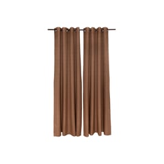 CHANTILLY - Set Blackout 2P Termico Textura 140X220 Café