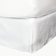 RELAN - Faldón Cama Blanco Super King