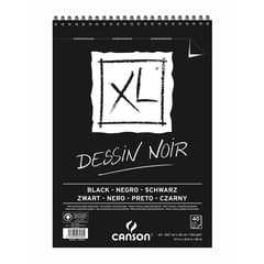CANSON - Croquera Dibujo XL Negra 150gr A3