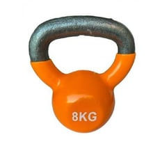 GYMHOME - Kettlebell recubierto Vinilo 8 Kg