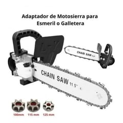 GENERICO - ADAPTADOR DE MOTOSIERRA ELECTRICA 11.5