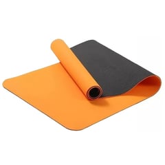 CRUSEC - Mat Alfombra De Yoga Tpe 6mm Doble Color Eco-friendly