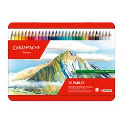 CARAN D'ACHE - Lápices de Colores Pablo Caran d Ache Set 30