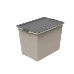 HBT - Caja Compact A3 Con Ruedas 70 Lt 57x43x39 ROTHO Capuccino