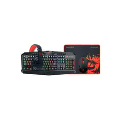 REDRAGON - Pack Gamer Mouse + Teclado + Padmouse S101 Rgb