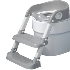 MIABU - Asiento piso baño WC alzador niños escalera altura regulable