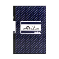 AUCA - Libro de Actas 100 hojas Cuadriculado