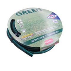 DVP - Manguera PVC Malla 1'' 50 metros Verde Oscuro