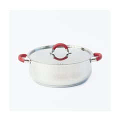 BOLTON - Olla arrocera de acero inoxidable 5 litros