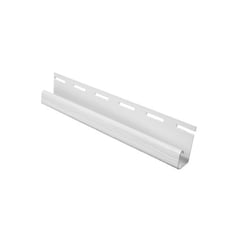 DVP - Perfil J Siding PVC 1/2'' Rigido Blanco 3,8mts