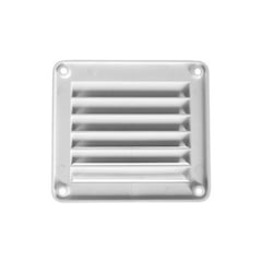 DVP - Celosía Ventilación Pvc Plana 10x10cm Blanco 25un