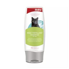 BIOLINE - Shampoo Repelente De Insectos Para Gatos 200ml Bioline.