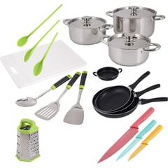 ARTHOME - Combo Kitchen AH16 - - 21 Piezas