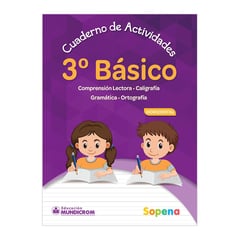 SOPENA - CUADERNO DE ACTIVIDADES 3 BÁSICO HORIZONTAL