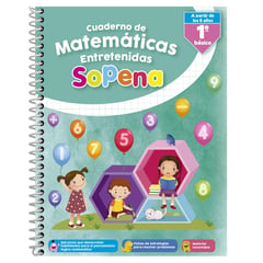 SOPENA - CUADERNO DE MATEMÁTICAS ENTRETENIDAS DESDE LOS 6 AÑOS