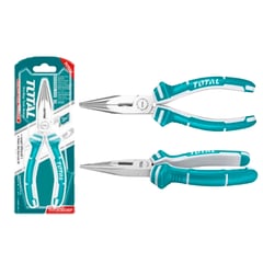 TOTAL TOOLS - Alicate Punta Larga Fina 6 Pulgadas (160mm)